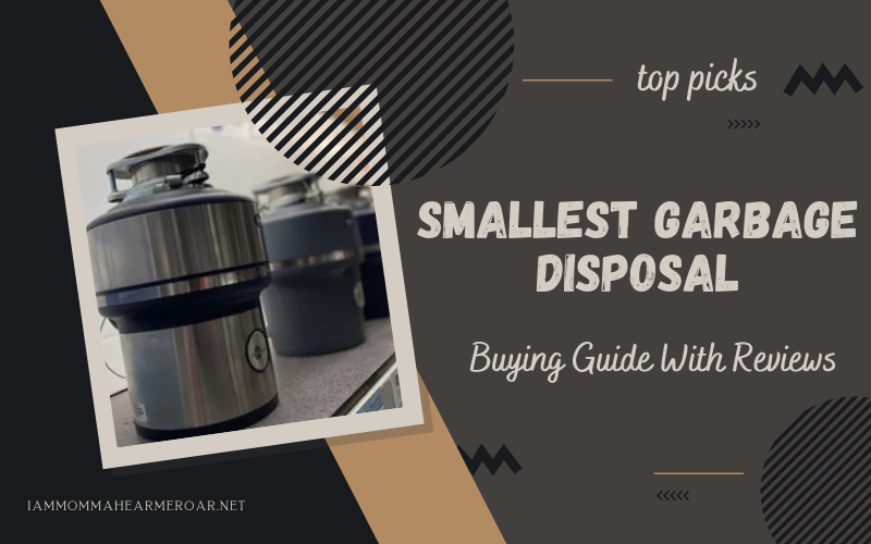 5 Best Smallest Garbage Disposal 2024 Buying Guide With Reviews